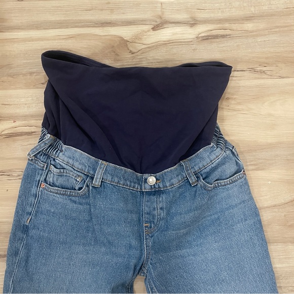 Mango Maternity Straight Jeans in Medium Blue Size 6 - Picture 9 of 9